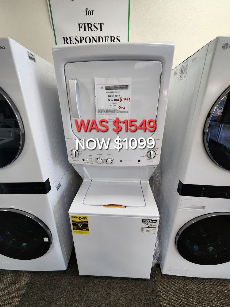 3.8 Cu. Ft. Washer 5.9 Cu. Ft. Electric Dryer