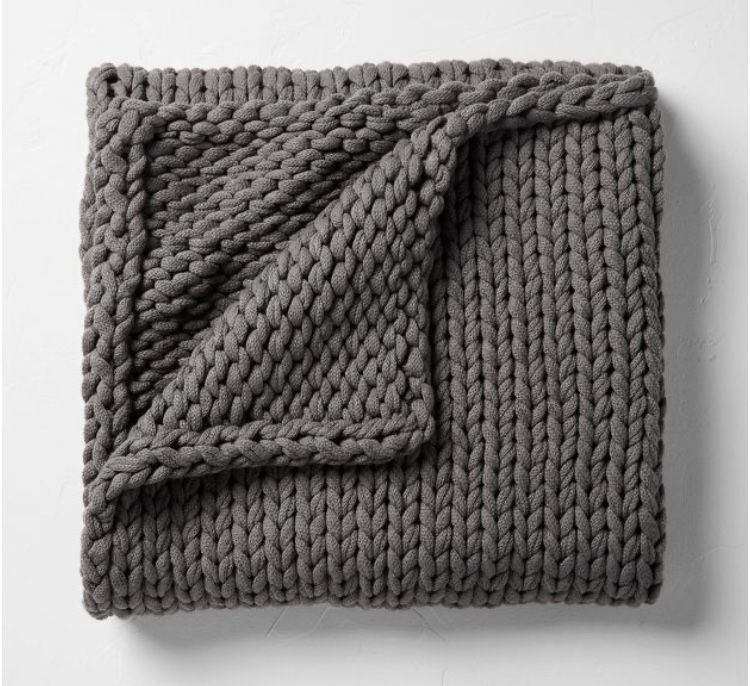 50"x70" Oversized Solid Bed Throw - Casaluna