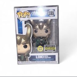 Loki With Scepter Funko Pop 