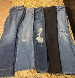 American Eagle Jeans 10-12