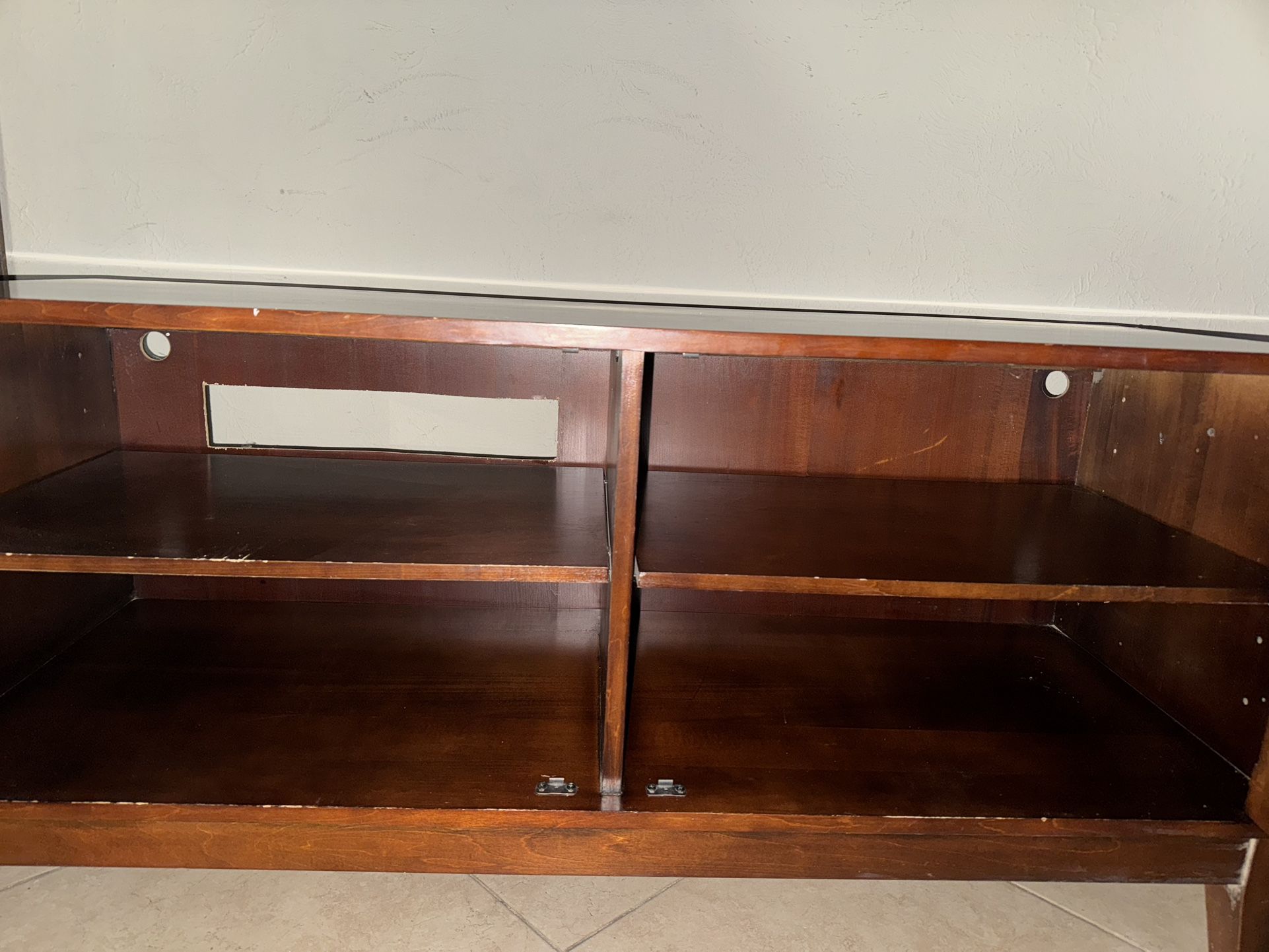 Wood TV Stand