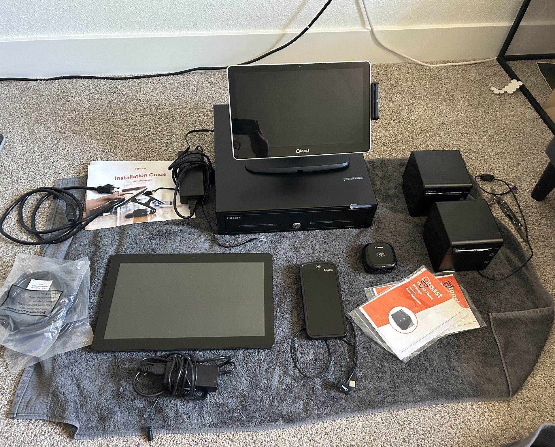 Toast POS system