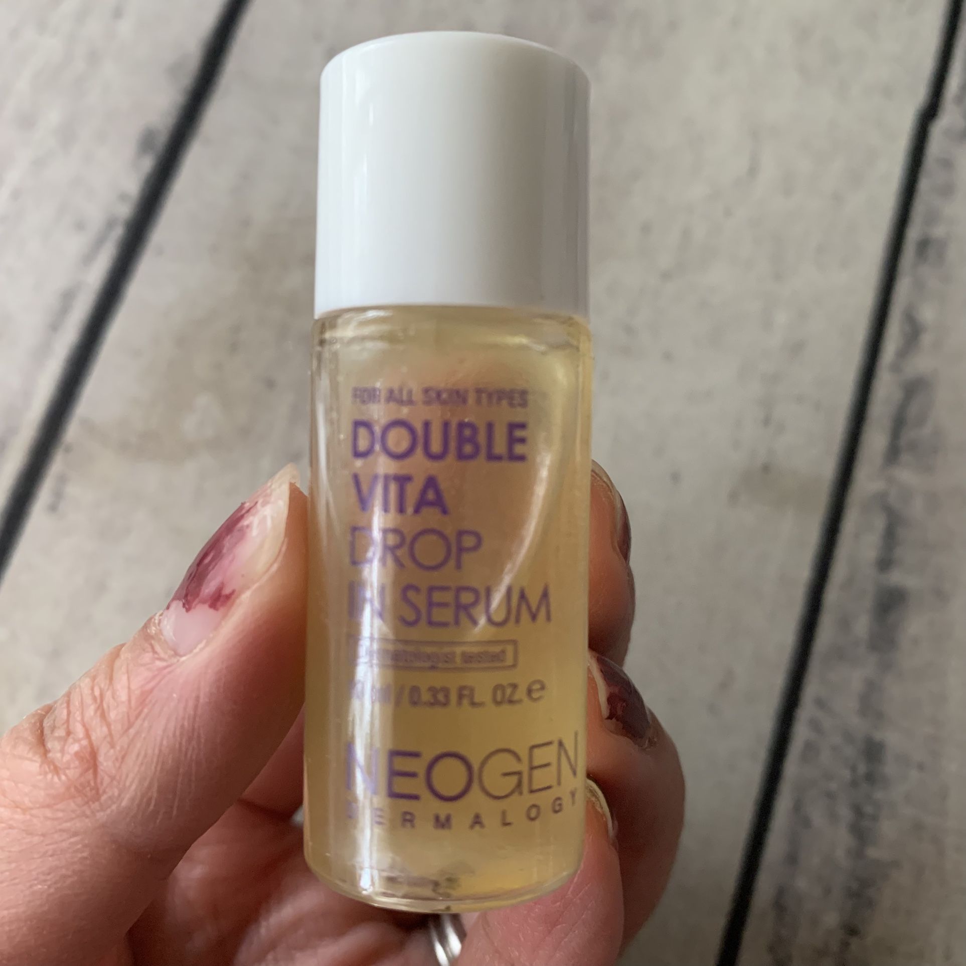 NEOGEN Dermology Double Vita Drop Serum 10ml/.33oz Travel Size.
