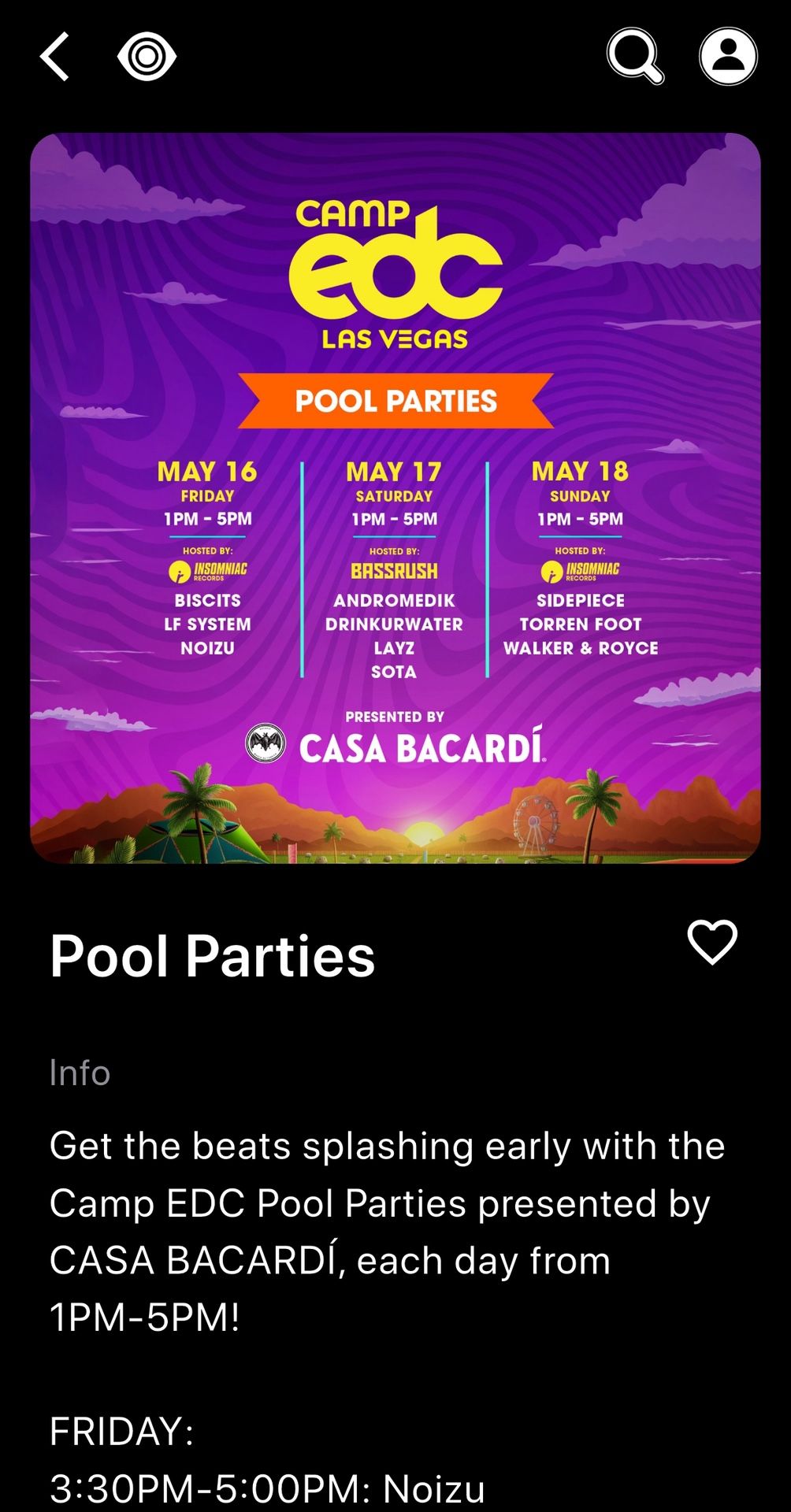 Camp EDC Wristband 2025