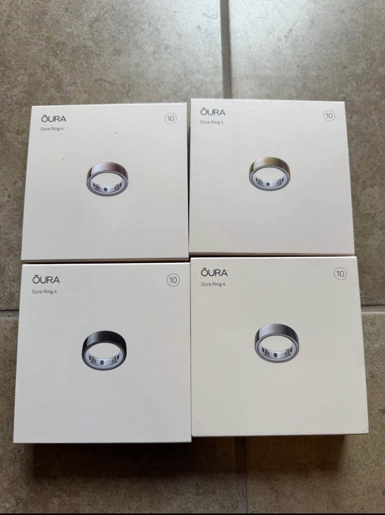 Oura ring 4s have all sizes 100% authentic Gold,rose gold,silver,black