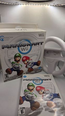 Mario Kart Wii Big Bix with Steering Wheel