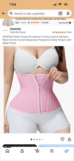 Waist trainer cincher shapewear Shapshe for woman