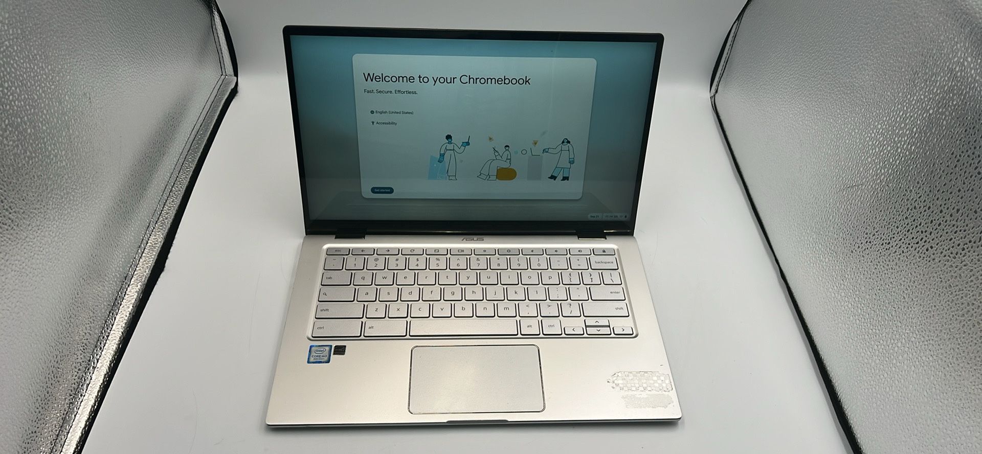 ASUS Chromebook 14” 2in1 Touchscreen C434T M3 Intel Core 8th Gen 64GB 4GB RAM