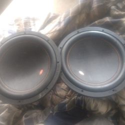2 Memphis Car Audio Subs 12in (BIG Magnet)M5 Car Audio