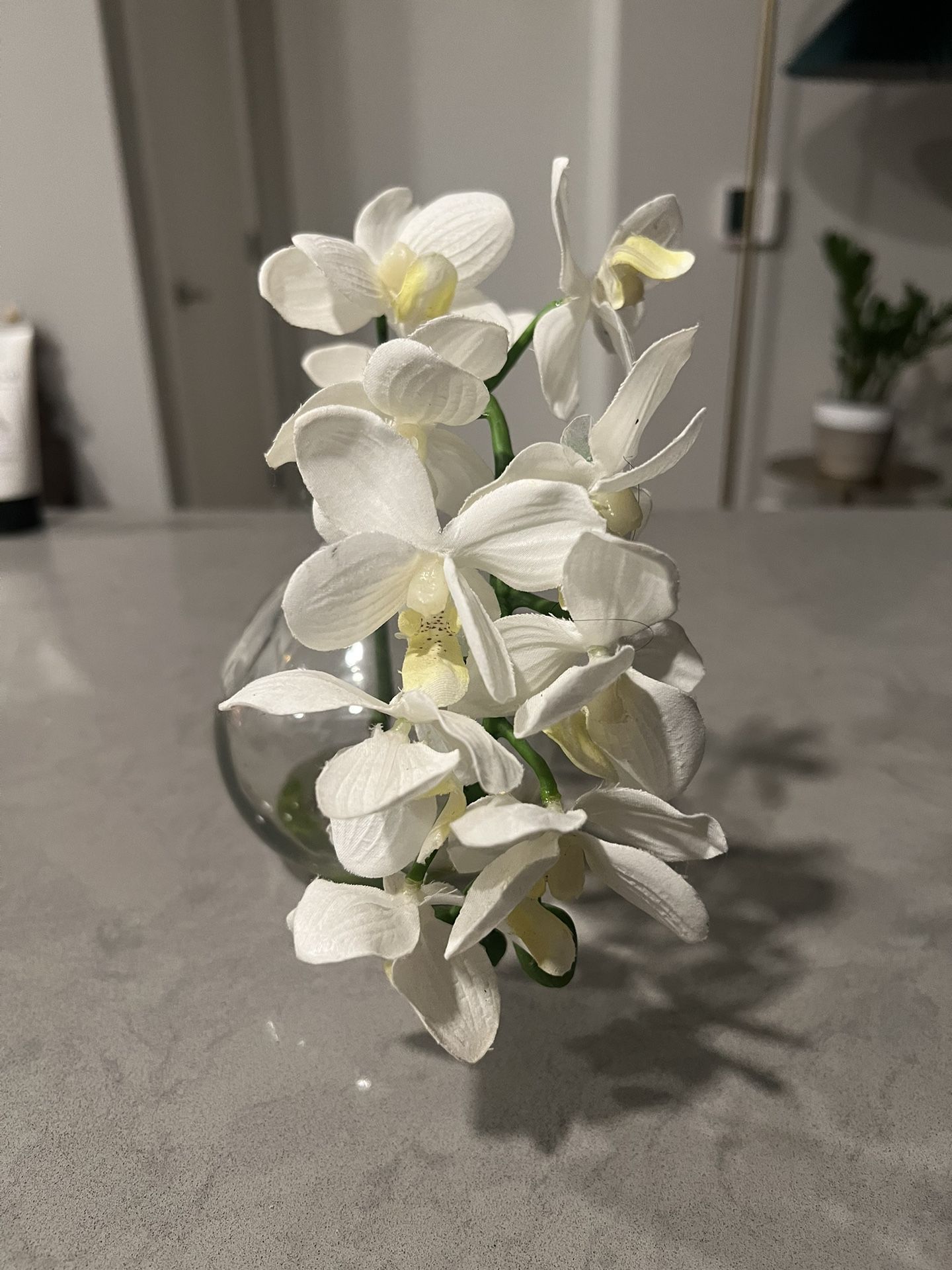 Artificial Orchid Plant Decor 