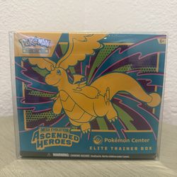 Ascended Heroes POKEMON CENTER Elite Trainer box ETB