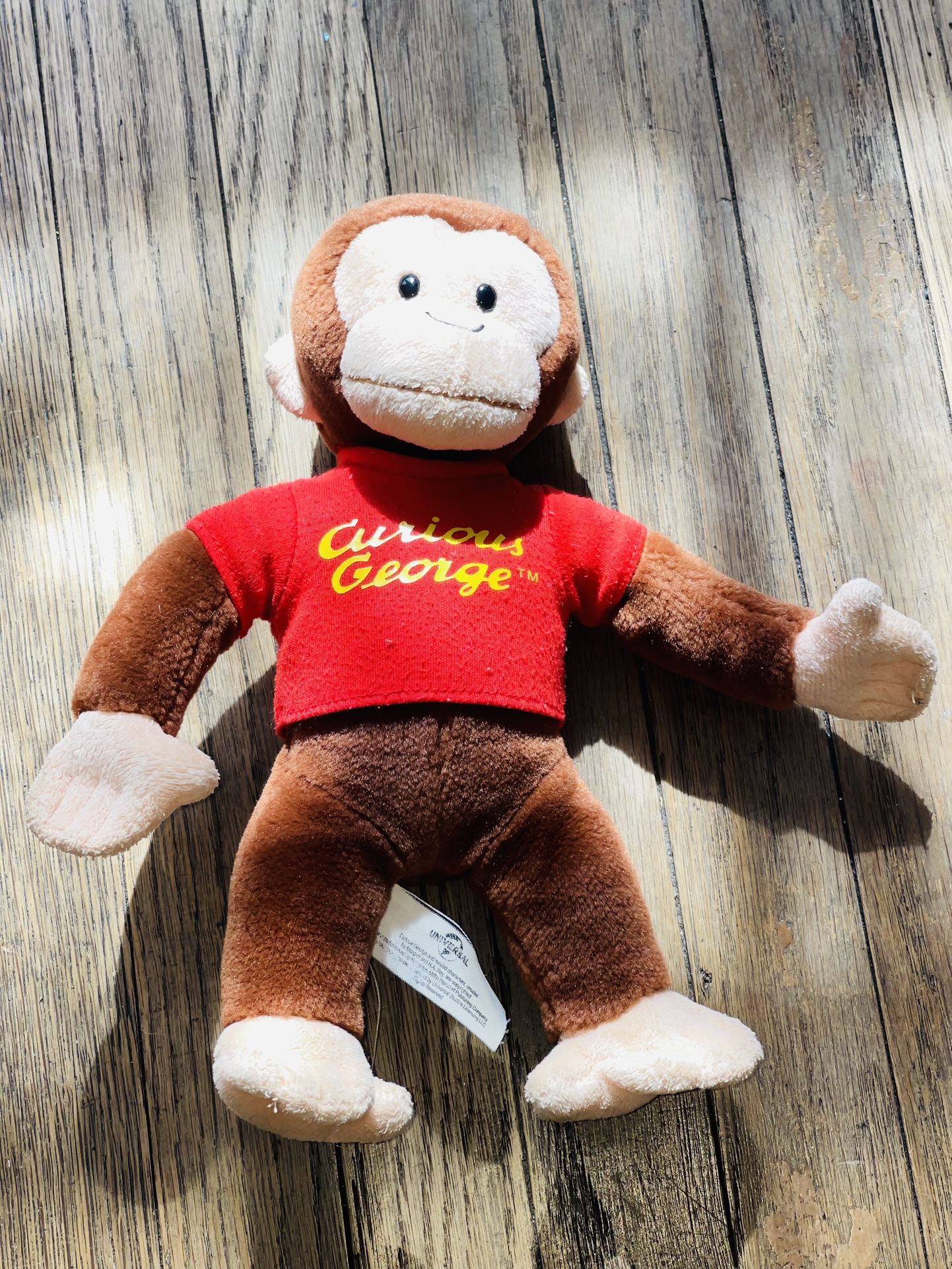 Curious George Character Plushie Like New