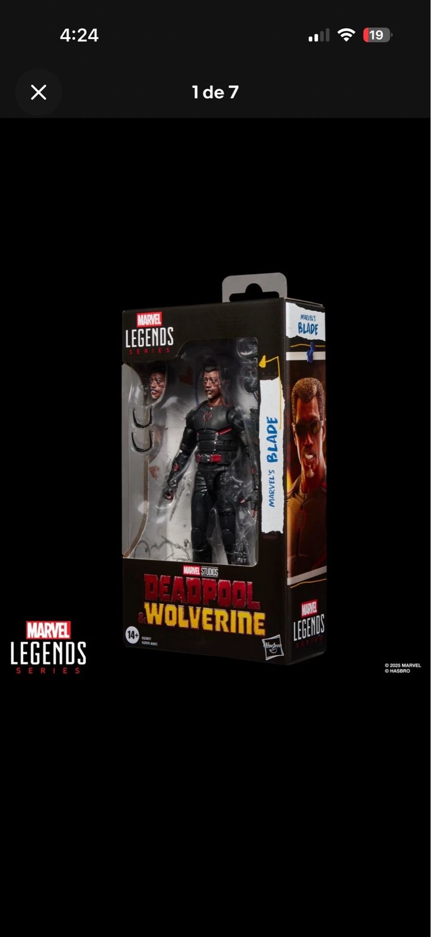 Marvel Deadpool and Wolverine figures