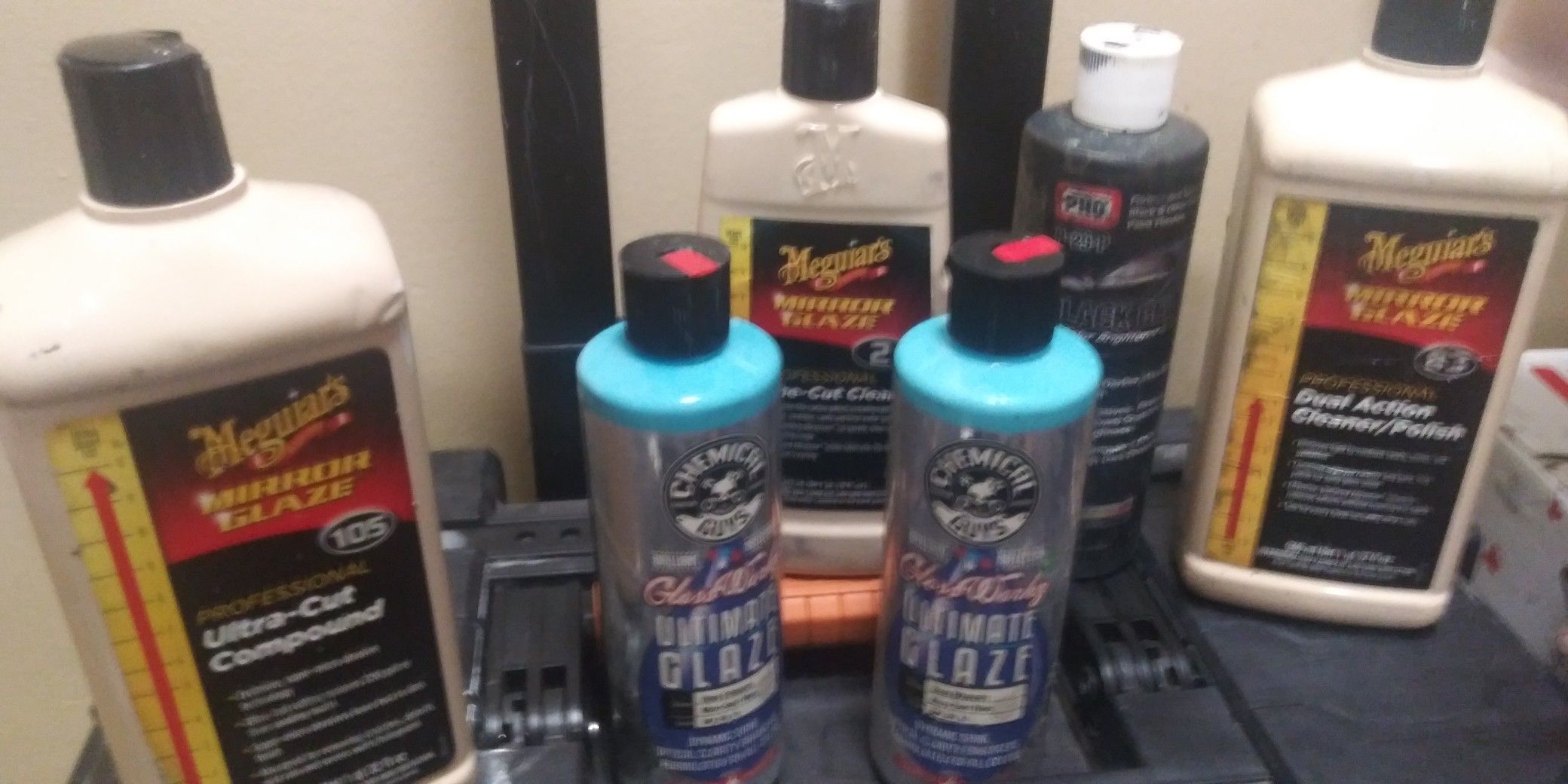 Car detailing chemicals