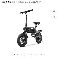 Jetson Shadow Electric 14" Fat Tire Bike