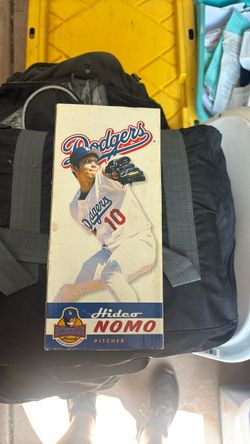 Hideo Nomo LA Dodgers Bobblehead Box
