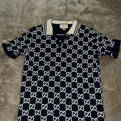 Gucci Stretch Cotton Polo 