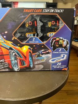 Hot wheels AI racing cars and track