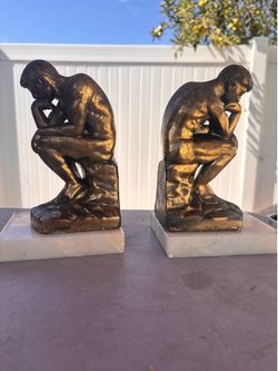 Heavy Bookends The Thinker