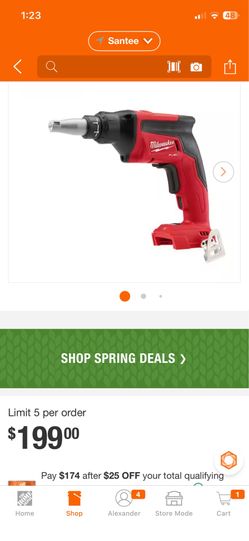 FIRM: Milwaukee M18 Drywall Screw Gun