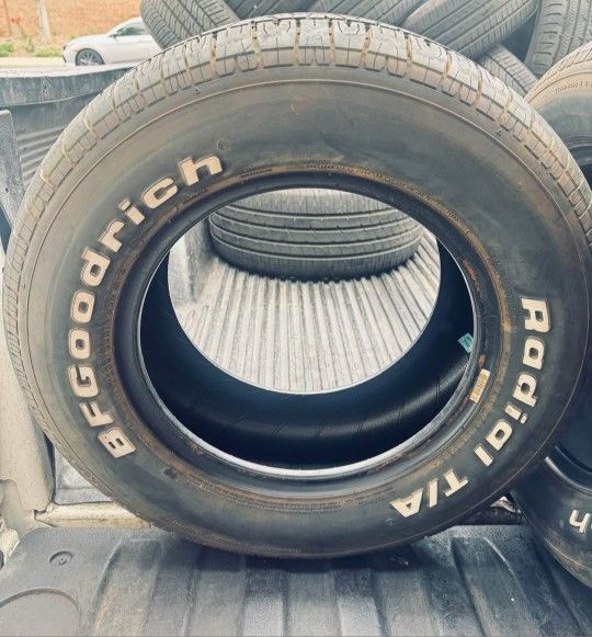 235/60R14 BFGOODRICH RADIAL TA TIRES (4) LIKE NEW 