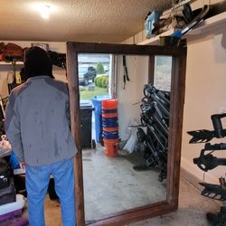 6ft by 4ft Antique Mirror