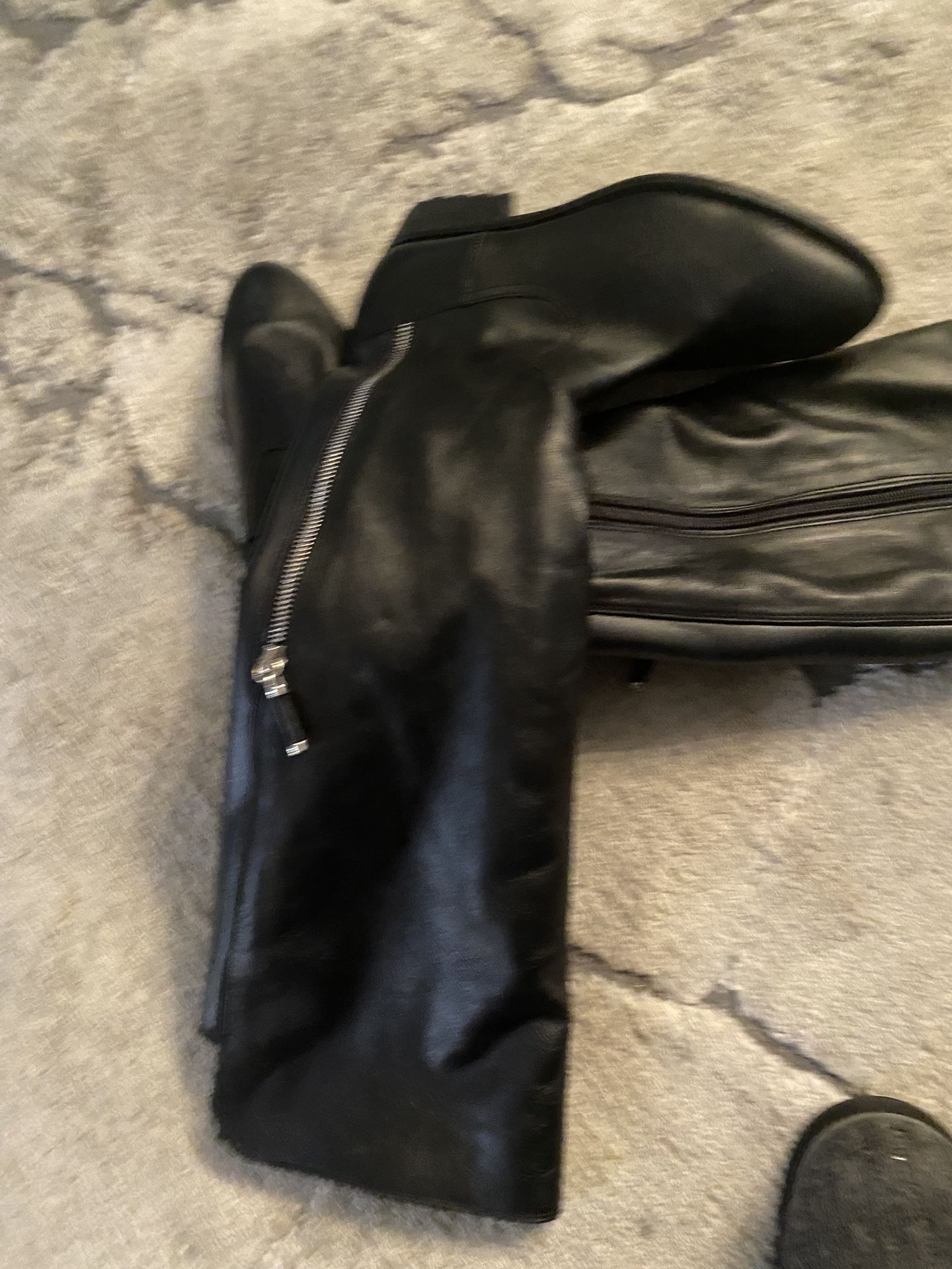 New Over The Knee Aldo Leather Boots Size 8,5