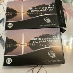 2015 UNITED STATES SILVER proof Sets