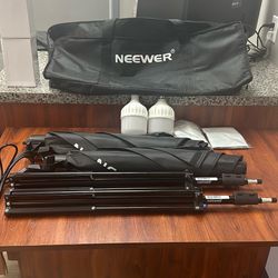 Neewer Backsplash Lighting W/ 2 Tripods