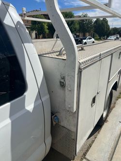 Pacific Utility Truck Bed with Ladder Rack