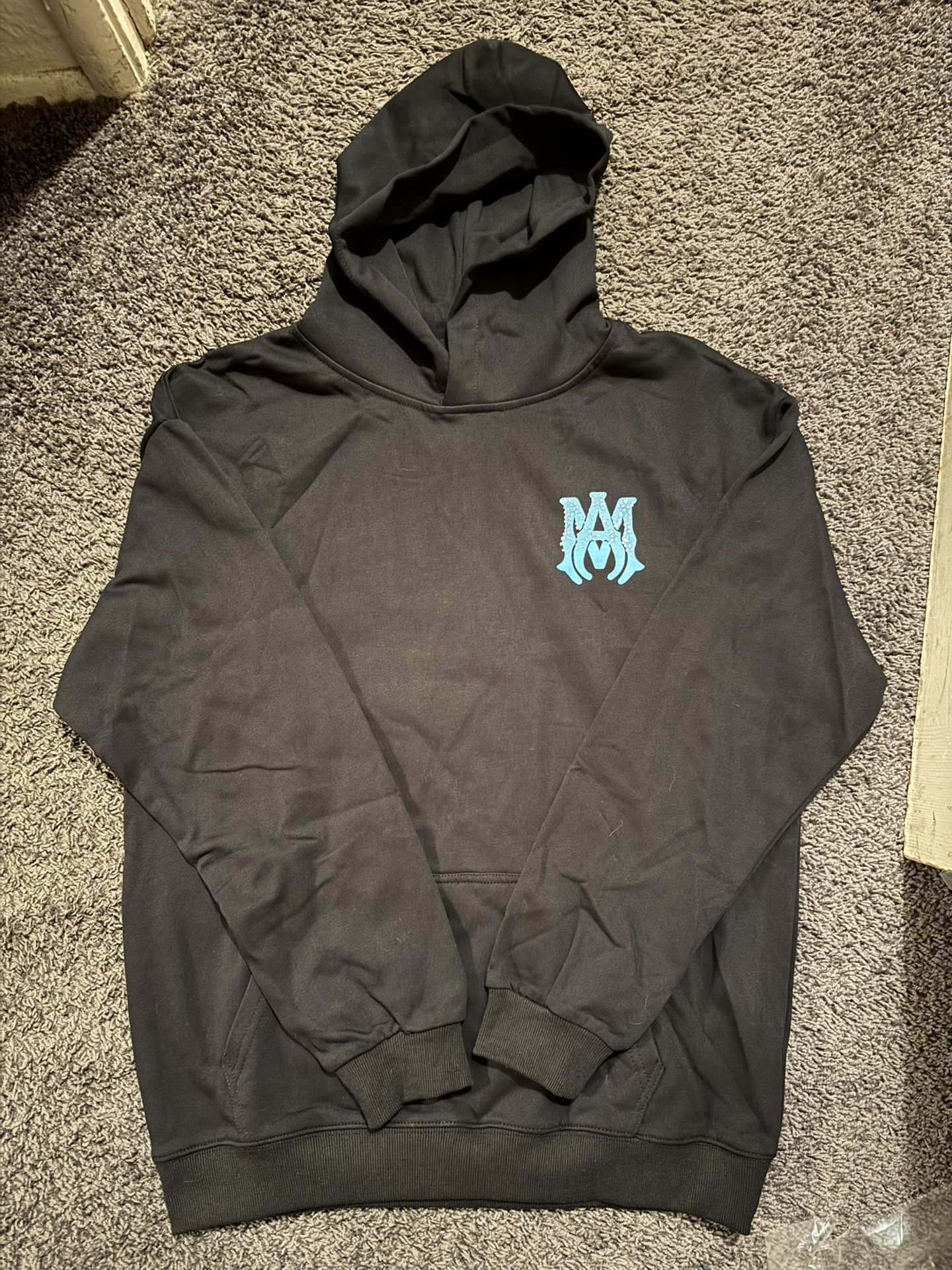 Amiri Hoodie (Black/Blue)