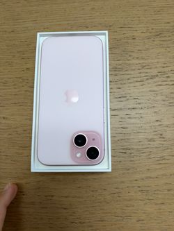 Iphone 15 pink 128 gb