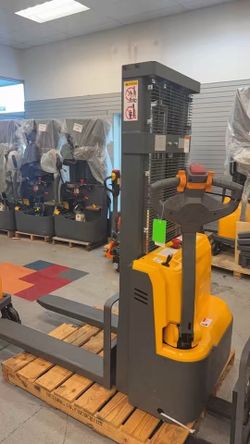 Used Full Electric Stacker A-3026 | 98" Lift Height