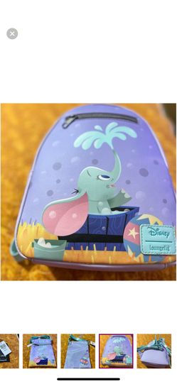 Loungefly Mini Backpack Featuring Disney’s Dumbo Bath Time New With Tags