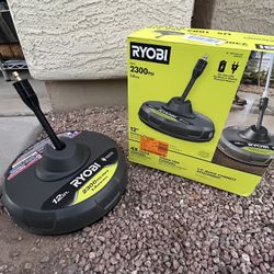 RYOBI 12 in. 2,300 PSI Electric Pressure Washers Surface Cleaner