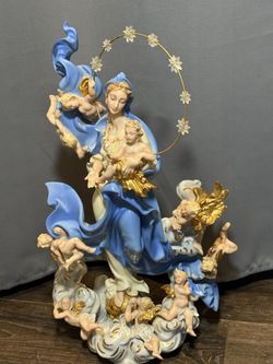 Franklin Mint Mary Queen of Heaven Vatican Museum Limited Edition Figurine   TFM