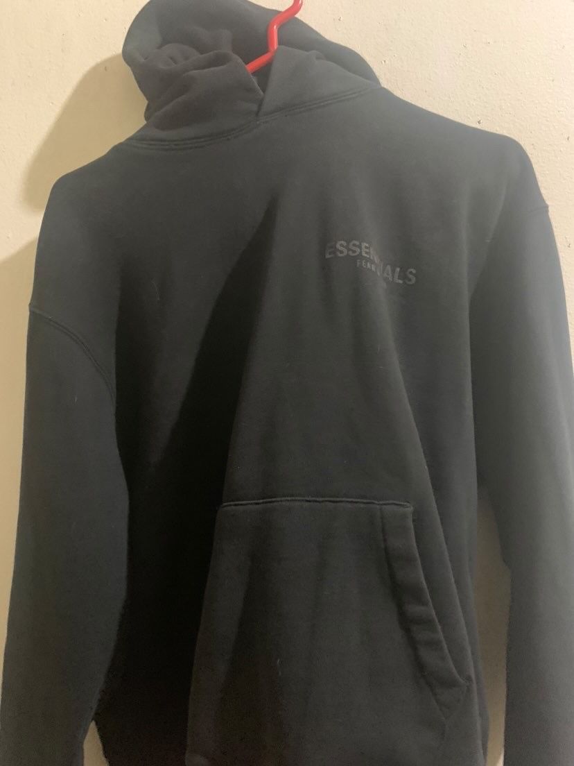 Black Essential Hoodie