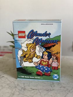 SEALED - LEGO DC Wonder Woman 77906 SDCC Exclusive Wonder Woman, Cheetah and Etta Candy LIMITED EDITION 255 Pieces $60
