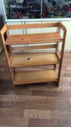 12”x27” Wooden Organizer 36” High