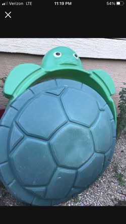 Little Tikes Turtle Sand Box Play Bin