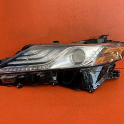 2018 - 2023 Toyota Camry XLE XSE Left Side Chrome Triple Bar LED Headlight OEM