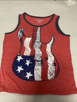 Flag Guitar Tank Kids