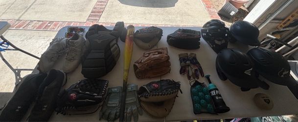 Baseball gear and equipment