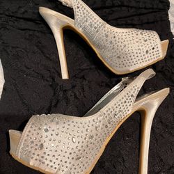 Silver Candies Stiletos