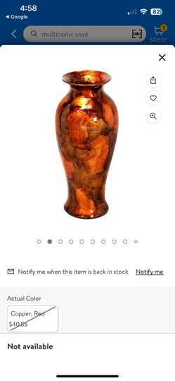 Multicolor Ceramic Flower Vase
