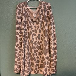 Vintage Cheetah Print Shirt