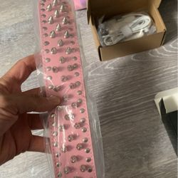 Pet Dog Collar Pink New