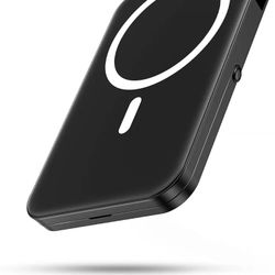 Portable Charger for Magsafe Battery Pack,10000mAh Power Bank with Foldable Stand,Travel Essential PD 22.5W Fast Charge,Magnetic Charge Wireless Charg