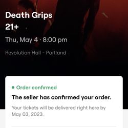Death grips concert tickets
