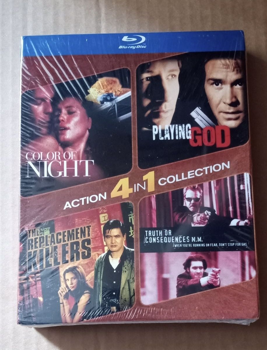 blu ray color night playing god replacement killers truth bluray brand new